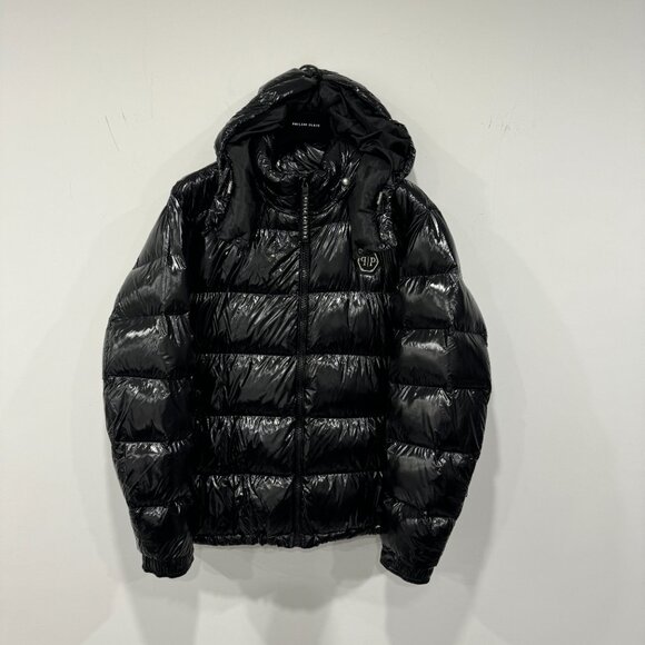 Philipp Plein Nylon Down Jacket, Size 3XL/ US XL-XXL - Picture 6 of 17